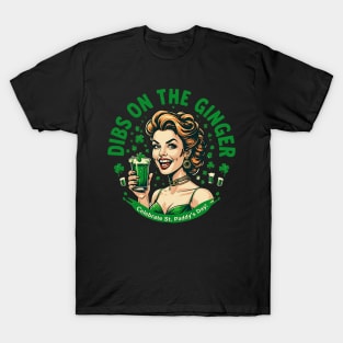 Dibs on the Ginger Irish Redhead Pub St. Patrick’s Day T-Shirt